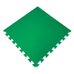 Mattonella EVA 50x50x1cm verde CWR - Conf da 4 pz.