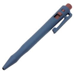 Penna detectabile retrattile per ambienti freddi e umidi colore blu - Conf da 50 pz.