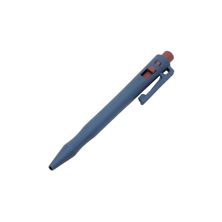 Penna detectabile retrattile per ambienti freddi e umidi colore blu - Conf da 50 pz.