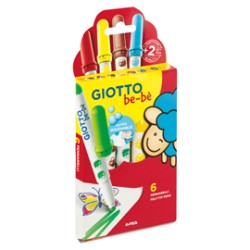 Astuccio 6 Pennarelli Giotto BebE
