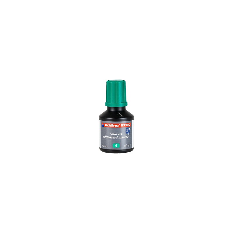 Ricarica inchiostro marcatore lavagna E-28 30ml verde E-BT30 Edding - Conf da 10 pz.