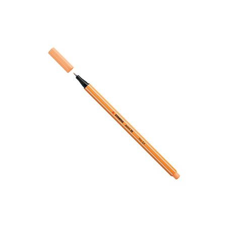 Pennarello Stabilo Point 88/25 arancione pastello - Conf da 10 pz.