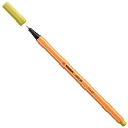 Pennarello Stabilo Point 88/67 senape - Conf da 10 pz.