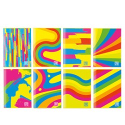 Maxiquaderno A4 80gr One Color 5mm 20fg+1 Fantafluo Blasetti - Conf da 10 pz.