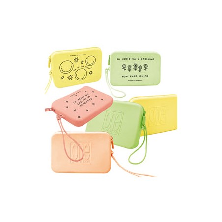 Astuccio Disegnetti Depressetti in silicone 19x12x2cm Blasetti - Conf da 12 pz.