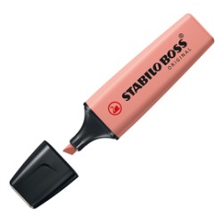 Evidenziatore Stabilo Boss NatureColors terra di siena - Conf da 10 pz.