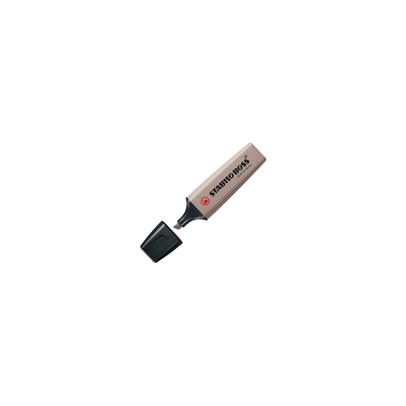 Evidenziatore Stabilo Boss NatureColors cenere - Conf da 10 pz.
