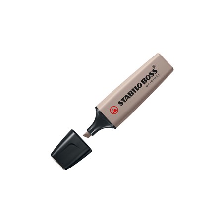Evidenziatore Stabilo Boss NatureColors cenere - Conf da 10 pz.