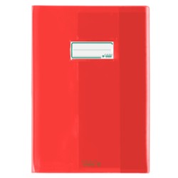Coprimaxi eco-polietilene trasparente 180my f.to A4 rosso ColibrI by Favorit - Conf da 24 pz.