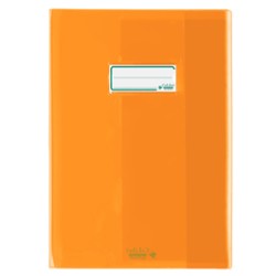 Coprimaxi eco-polietilene trasparente 180my f.to A4 arancio ColibrI by Favorit - Conf da 24 pz.
