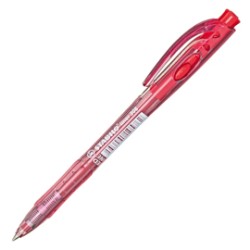 Penna a sfera a scatto Liner 308 0.7mm rosso Stabilo - Conf da 10 pz.
