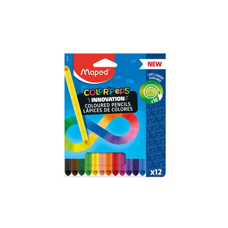 Astuccio 12 pastelli ColorPeps Infinity Maped
