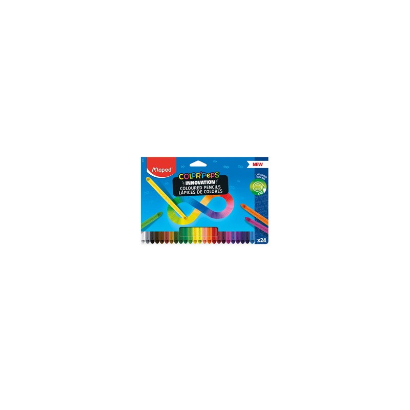 Astuccio 24 pastelli ColorPeps Infinity Maped