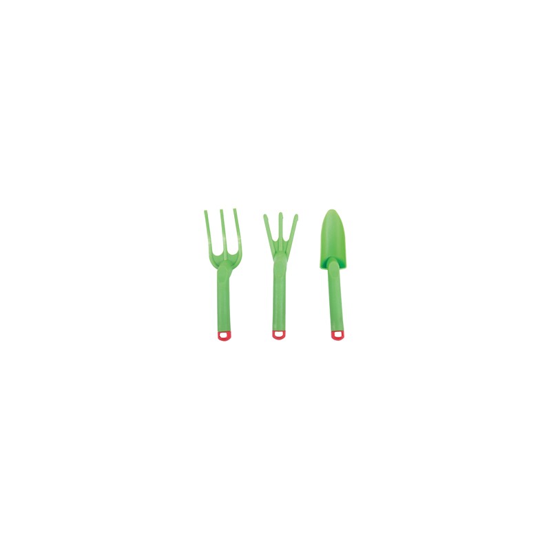 Set 3 attrezzi da giardinaggio bambino Cwr