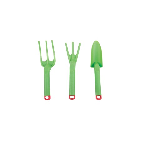 Set 3 attrezzi da giardinaggio bambino Cwr