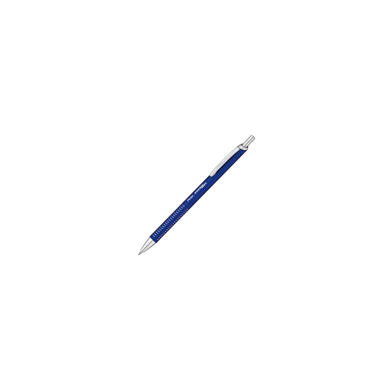 Roller EnerGel Metal Slim punta 0.7mm fusto blu Pentel