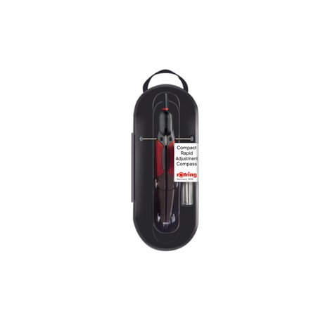 Compasso c/regolazione 360mm set 3 pz Rotring