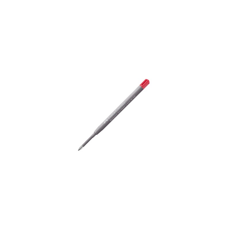 Refill extra morbido punta 1.0mm rosso Faber Castell - Conf da 10 pz.