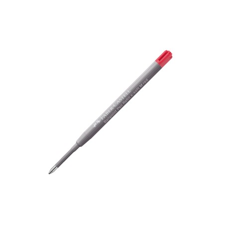 Refill extra morbido punta 1.0mm rosso Faber Castell - Conf da 10 pz.