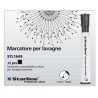 Marcatore per lavagne punta tonda 2mm nero Starline - Conf da 12 pz.
