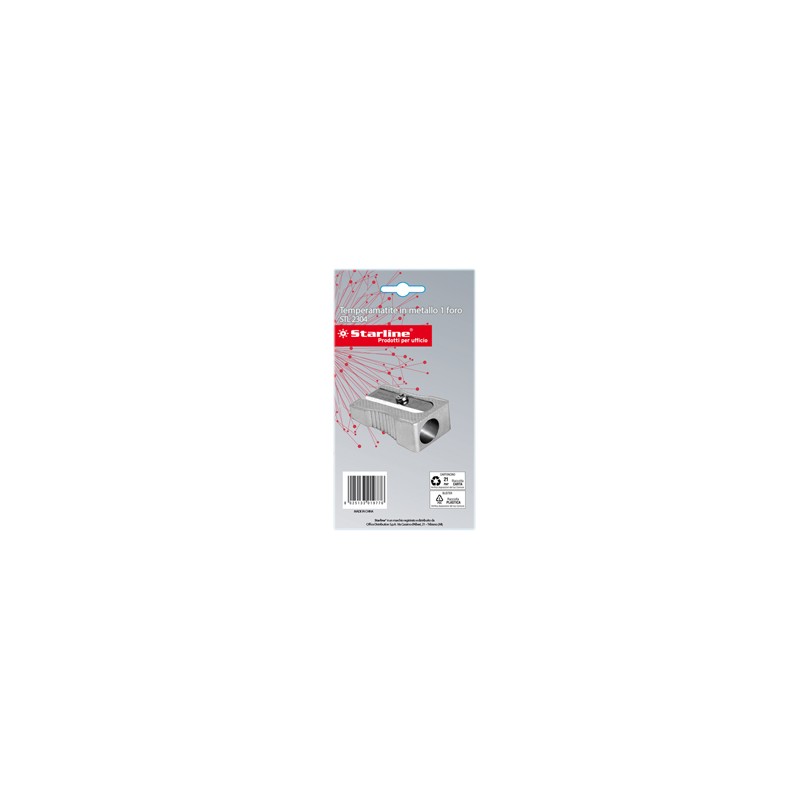 BLISTER 1 TEMPERAMATITE 1 FORO IN METALLO STARLINE