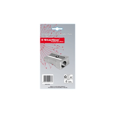 BLISTER 1 TEMPERAMATITE 1 FORO IN METALLO STARLINE