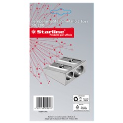 BLISTER 1 TEMPERAMATITE 2 FORI IN METALLO STARLINE