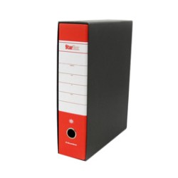 Registratore STARBOX f.to protocollo dorso 8cm rosso STARLINE/sfuso