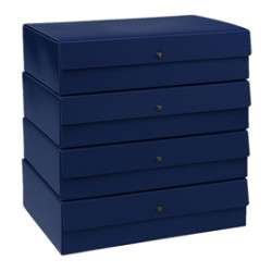 SCATOLA PROGETTO 4 BLU STARLINE - Conf da 5 pz.