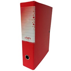 SCATOLA PROGETTO KingPro 6 ROSSO c/portaetichetta STARLINE