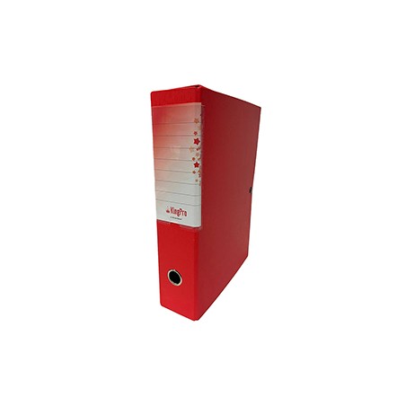 SCATOLA PROGETTO KingPro 10 ROSSO c/portaetichetta STARLINE