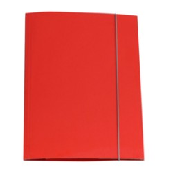 Cartella con elastico 25x34cm Rosso Queen Starline - Conf da 10 pz.