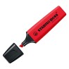 Evidenziatore Stabilo Boss rosso rosso 70/48 - Conf da 10 pz.
