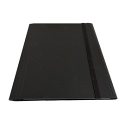 Cartella c/elastico piatto grigio dorso variabile Starline - Conf da 5 pz.