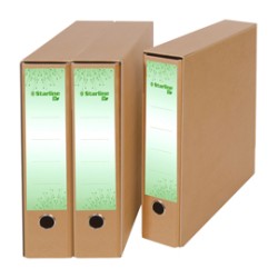 Registratore commerciale/UNI dorso 5cm avana ECO STARLINE