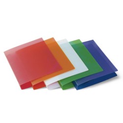 Raccoglitore 4R 30mm 22x30cm PP Trasparente in colori ass.STARLINE - Conf da 5 pz.