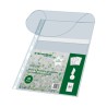 BUSTA FORATA PVC con SOFFIETTO e PATELLA 21x30cm Starline - Conf da 10 pz.