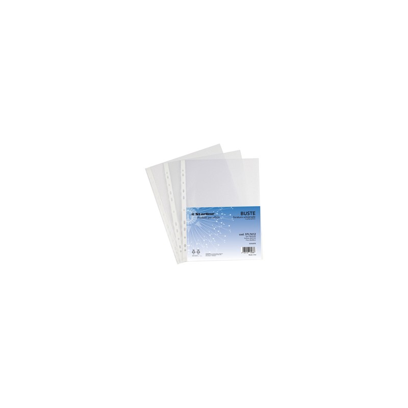 50 BUSTE FORATE 22X30 BUCCIA Medium Starline