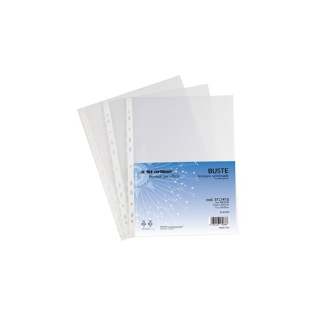 50 BUSTE FORATE 22X30 BUCCIA Medium Starline