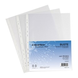 50 BUSTE FORATE 22X30 LISCIO Medium Starline