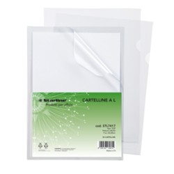 50 Cartelline a L 22x30cm Liscio Top Starline