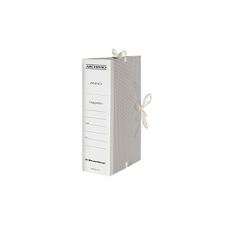 Faldone c/lacci incollati Tela 35x25cm dorso 5cm Starline - Conf da 25 pz.