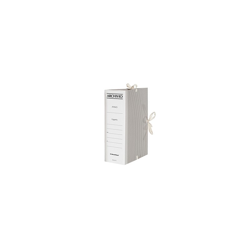 Faldone c/lacci incollati Tela 35x25cm dorso 10cm Starline - Conf da 25 pz.