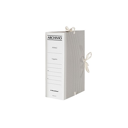 Faldone c/lacci incollati Tela 35x25cm dorso 10cm Starline - Conf da 25 pz.
