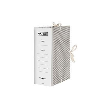 Faldone c/lacci incollati Tela 35x25cm dorso 15cm Starline - Conf da 25 pz.