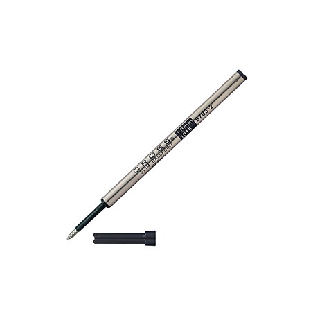 Blister 1 refill slim nero per sfera Click Cross punta 1,0mm