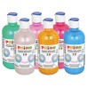 Box 6 tempera colori perlati 500ml colori assortiti PRIMO