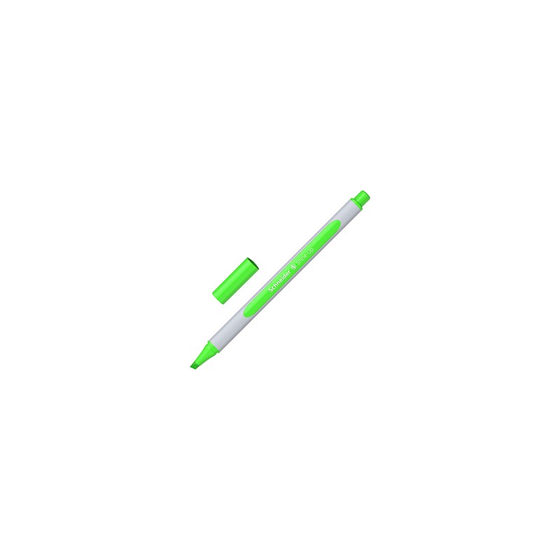 Evidenziatore Shine-Up punta scalpello 1-4mm verde Schneider - Conf da 10 pz.