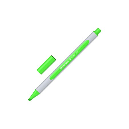 Evidenziatore Shine-Up punta scalpello 1-4mm verde Schneider - Conf da 10 pz.