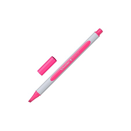 Evidenziatore Shine-Up punta scalpello 1-4mm rosa Schneider - Conf da 10 pz.